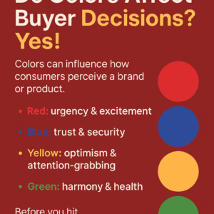 Do Colors Affect Buyer Decisions? Yes!