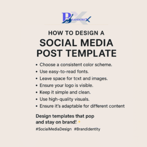 How to Design a Social Media Post Template?