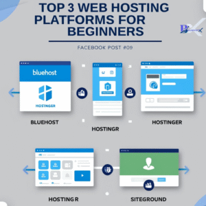 Top 3 Web Hosting Platforms for Beginners