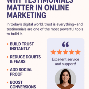 Why Testimonials Matter in Online Marketing