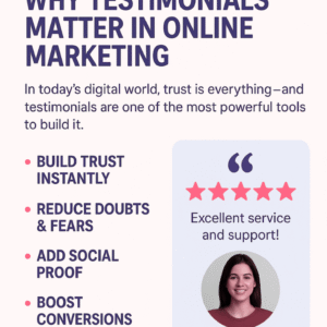 Why Testimonials Matter in Online Marketing